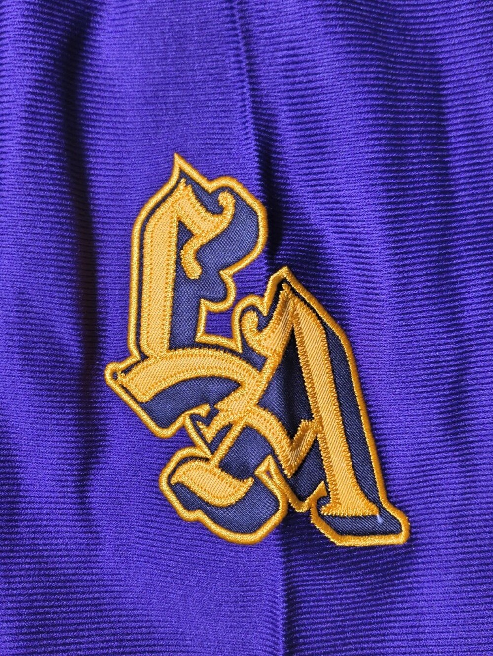 NWT Authentic Classics Kobe Bryant Legend Baseball Jersey Men’s L Purple Gold #8 - Picture 6 of 7